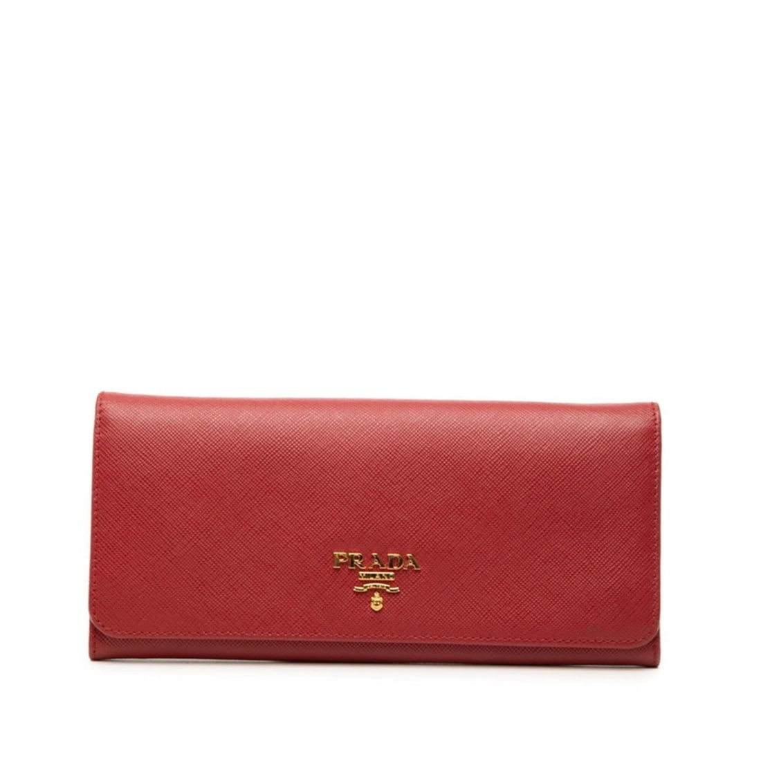 Prada Logo Long Wallet 1M1132 Red Saffiano Leather Women's PRADA: --- Catalog ---Category: SizeSize (HxWxD): 9cm x 19cm x 2cm / 3.54'' x 7.48'' x 0.78''Category: DesignType: Long wallet (bi-fold)Color: Red colorGender: WomenMaterial: Leather Leather/Fur Type: Saffia