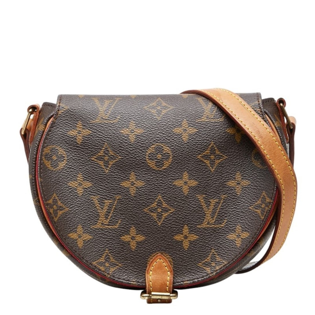 Louis Vuitton Monogram Tambourin Crossbody Shoulder Bag M51179 Brown Leather Women's LOUIS VUITTON: --- Catalog ---Category: SizeSize (HxWxD): 16cm x 18cm x 8cm / 6.29'' x 7.08'' x 3.14''Category: DesignType: Shoulder bagColor: BrownGender: WomenMaterial: PVC , Leather Category: GeneralMPN: M51179Br