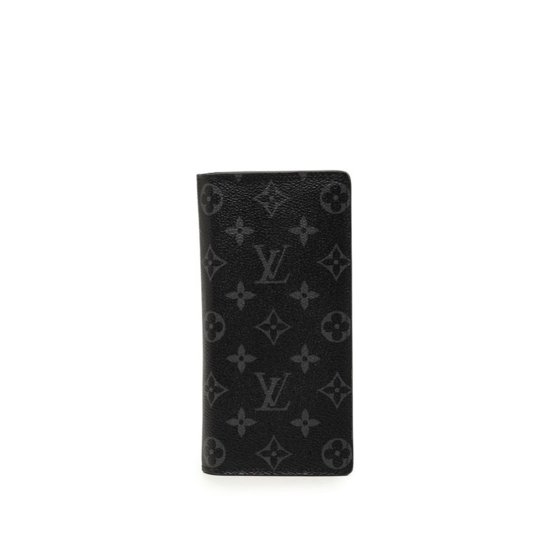 Louis Vuitton Monogram Eclipse Portefeuille Brazza Long Wallet M61697 Black Leather Men's LOUIS: --- Catalog ---Category: SizeSize (HxWxD): 10cm x 19cm x 2cm / 3.93'' x 7.48'' x 0.78''Category: DesignType: Long wallet (bi-fold)Color: BlackGender: MenMaterial: PVC , Leather Category: GeneralMPN: M
