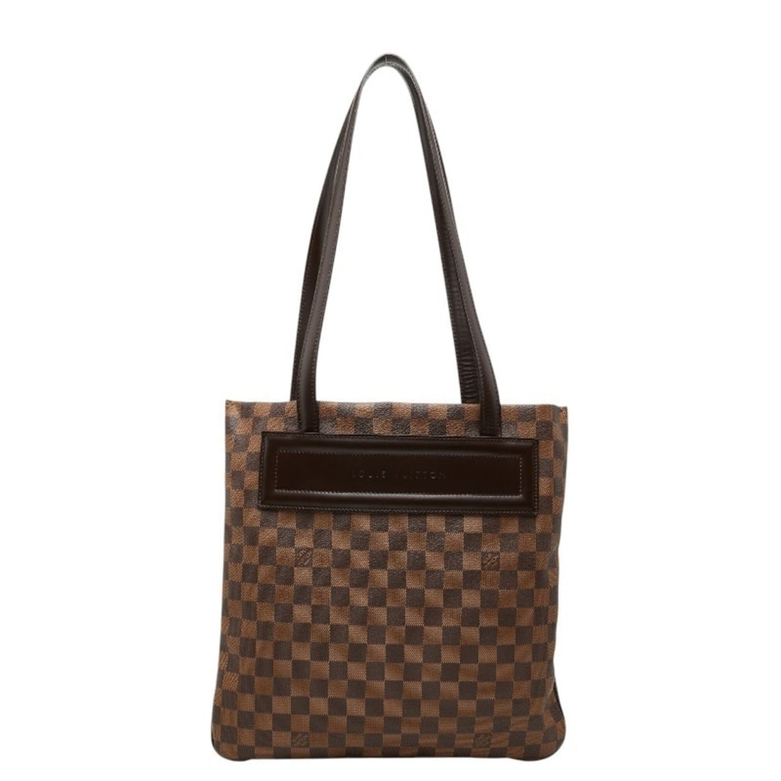 Louis Vuitton Damier Clifton Tote Bag N51149 Brown Leather Women's LOUIS VUITTON: --- Catalog ---Category: SizeSize (HxWxD): 33.5cm x 33.5cm x 1.5cm / 13.18'' x 13.18'' x 0.59''Category: DesignType: Tote bagColor: BrownGender: WomenMaterial: PVC , Leather Category: GeneralMPN: N511
