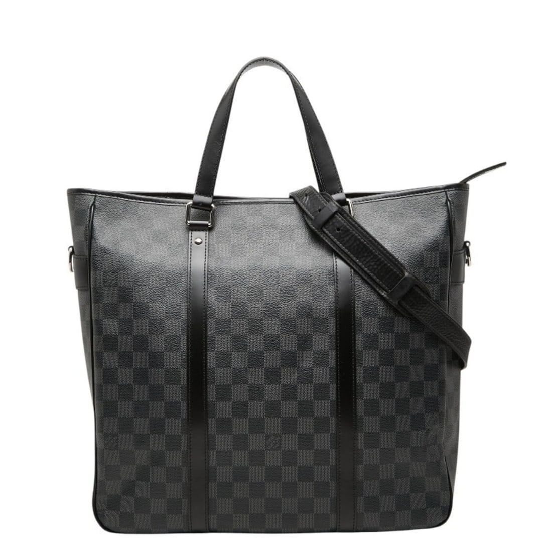 Louis Vuitton Damier Graphite Tadao Handbag Shoulder Bag 2WAY N51192 Black Leather Men's LOUIS: --- Catalog ---Category: SizeSize (HxWxD): 35cm x 37cm x 11cm / 13.77'' x 14.56'' x 4.33''Category: DesignType: Shoulder bagColor: BlackGender: MenMaterial: PVC , Leather Category: GeneralMPN: N51192B