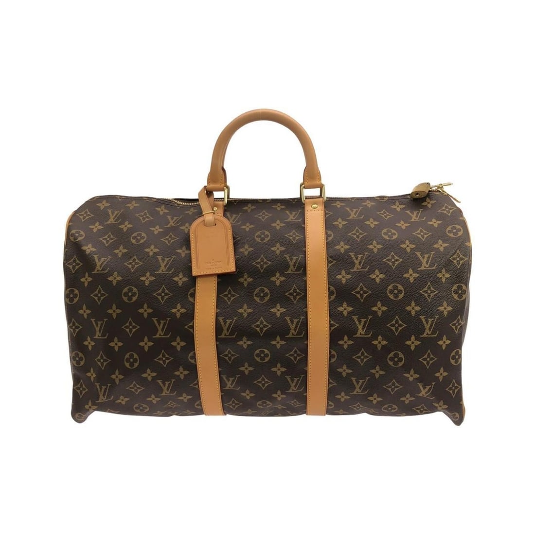 Louis Vuitton Monogram Keepall 50cm M41426 Boston Bag: --- Catalog ---Category: SizeSize (HxWxD): 31cm x 50cm x 22cm / 12.2'' x 19.68'' x 8.66''Category: DesignType: Boston bagColor: MarronGender: Men,WomenMaterial: Coated canvas Hardware Color: GoldCateg