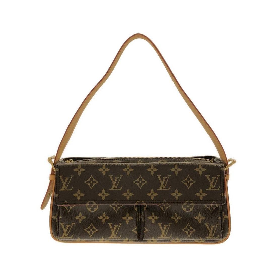 Louis Vuitton Monogram Viva Cite MM M51164 Shoulder Bag: --- Catalog ---Category: SizeSize (HxWxD): 14cm x 30cm x 9cm / 5.51'' x 11.81'' x 3.54''Category: DesignType: Shoulder bagColor: MarronGender: Men,WomenMaterial: Coated canvas Hardware Color: GoldCate