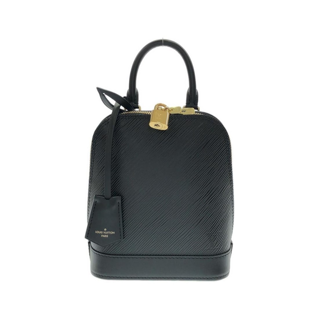 Louis Vuitton Epi Alma Backpack M25103 Rucksack: --- Catalog ---Category: SizeSize (HxWxD): 19.5cm x 17cm x 10cm / 7.67'' x 6.69'' x 3.93''Category: DesignType: BackpackColor: BlackGender: Men,WomenMaterial: Leather Hardware Color: GoldLeather/Fur T