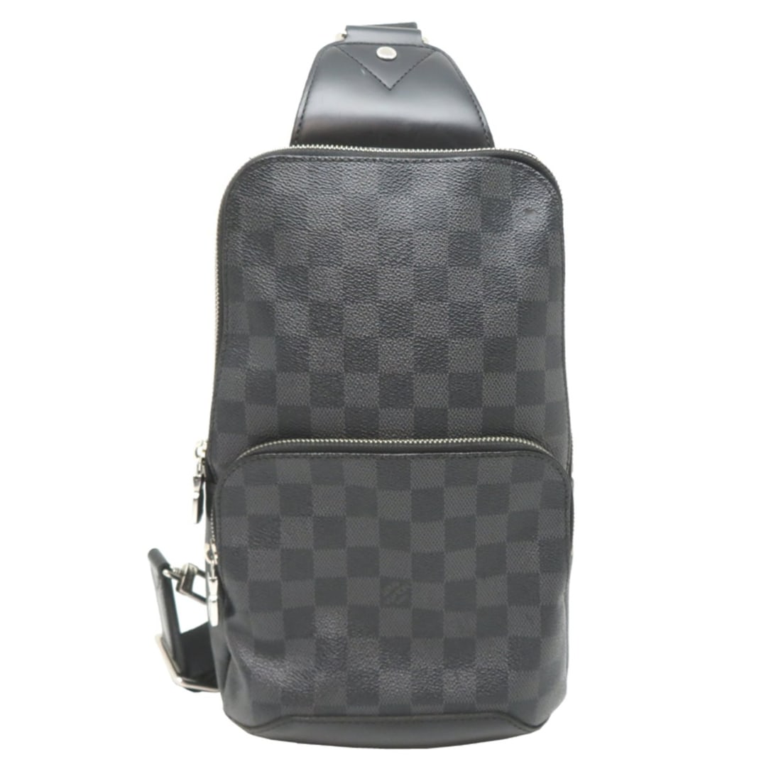 Louis Vuitton Avenue Sling Bag Men's Body N41719 (Discontinued) Damier Graphite Black: --- Catalog ---Category: SizeSize (HxWxD): 18cm x 30cm x 8cm / 7.08'' x 11.81'' x 3.14''Category: DesignType: Sling bagColor: BlackGender: MenMaterial: Damier Graphite Category: GeneralMPN: