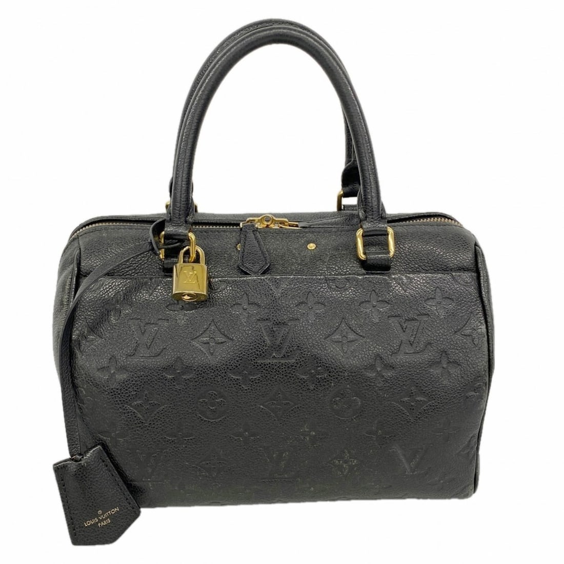 Louis Vuitton Monogram Empreinte Speedy Bandoulière 25 Handbag M42401 Noir (Women's) P3189881: --- Catalog ---Category: SizeSize (HxWxD): 21cm x 25.5cm x 15.5cm / 8.26'' x 10.03'' x 6.1''Category: DesignType: HandbagColor: NoirGender: WomenCategory: GeneralMPN: M42401Brand: Louis Vuitton--- Ite