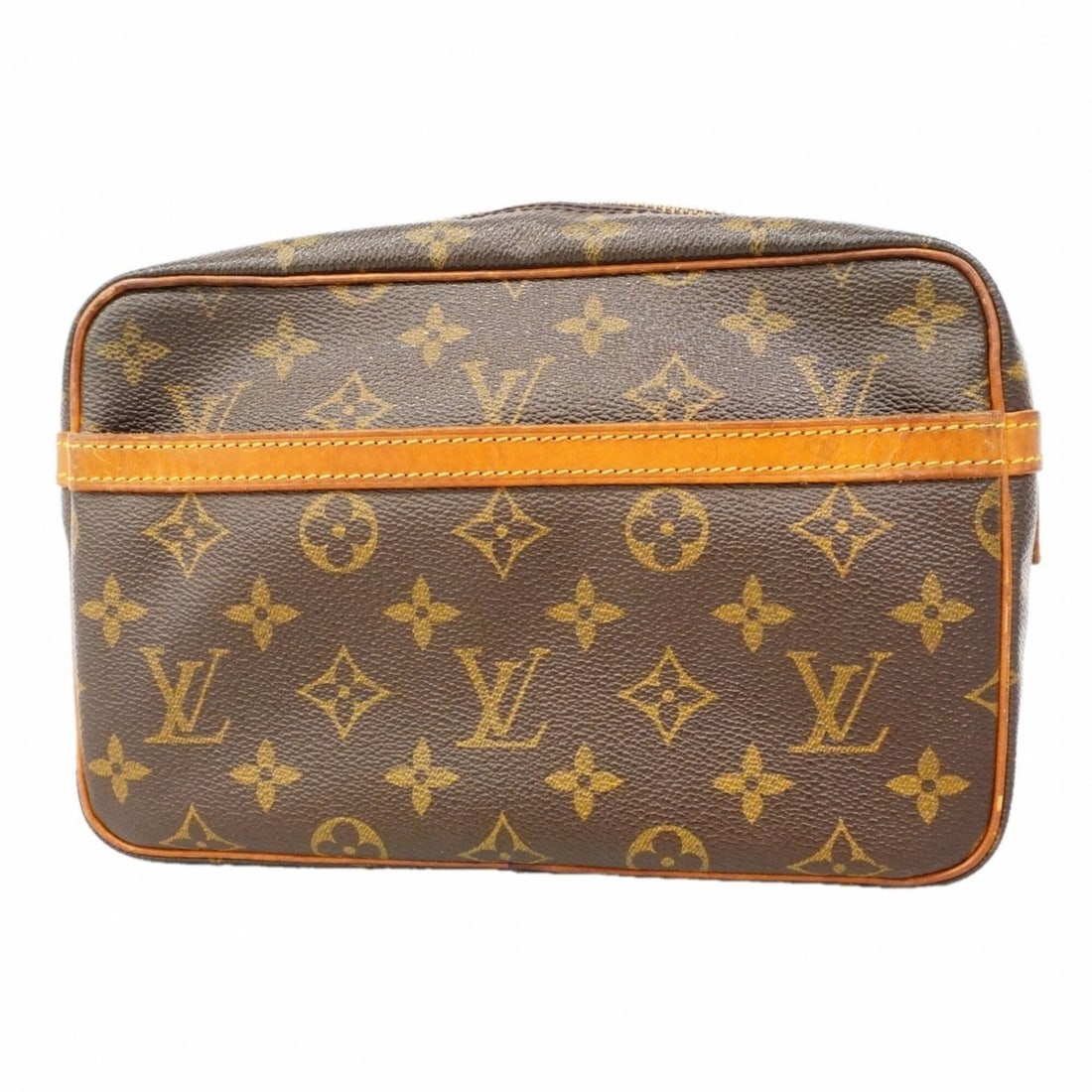 Louis Vuitton Monogram Compiegne 23 Clutch Bag M51847 Brown (Men's/Women's) P3213628: --- Catalog ---Category: SizeSize (HxWxD): 15cm x 23cm x 6cm / 5.9'' x 9.05'' x 2.36''Category: DesignType: Clutch bagColor: BrownGender: Men,WomenCategory: GeneralMPN: M51847Brand: Louis Vuitton--- I