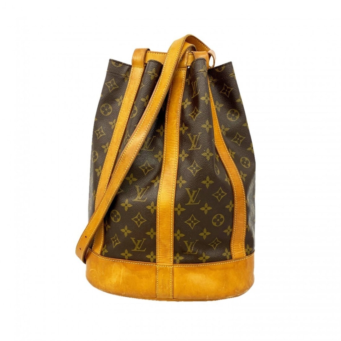 Louis Vuitton Monogram Randonee PM Shoulder Bag M42243 Brown Women's: --- Catalog ---Category: SizeSize (HxWxD): 37cm x 28cm x 15cm / 14.56'' x 11.02'' x 5.9''Category: DesignType: Shoulder bagColor: BrownGender: WomenCategory: GeneralMPN: M42243Brand: Louis Vuitton--- 