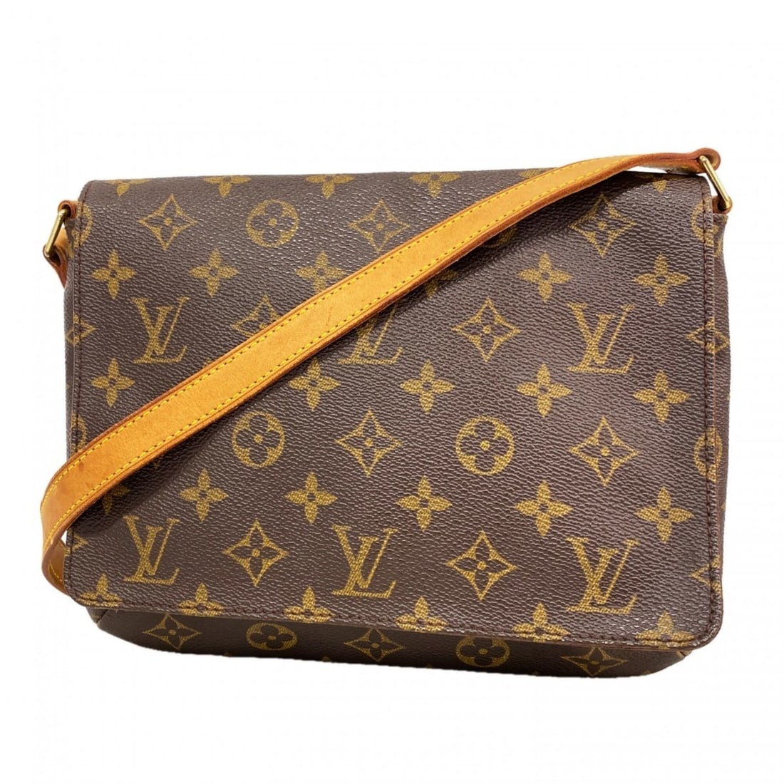 Louis Vuitton Monogram Musette Tango Short Strap Shoulder Bag M51257 Brown Women's: --- Catalog ---Category: SizeSize (HxWxD): 20cm x 25cm x 5cm / 7.87'' x 9.84'' x 1.96''Category: DesignType: Shoulder bagColor: BrownGender: WomenCategory: GeneralMPN: M51257Brand: Louis Vuitton--- It