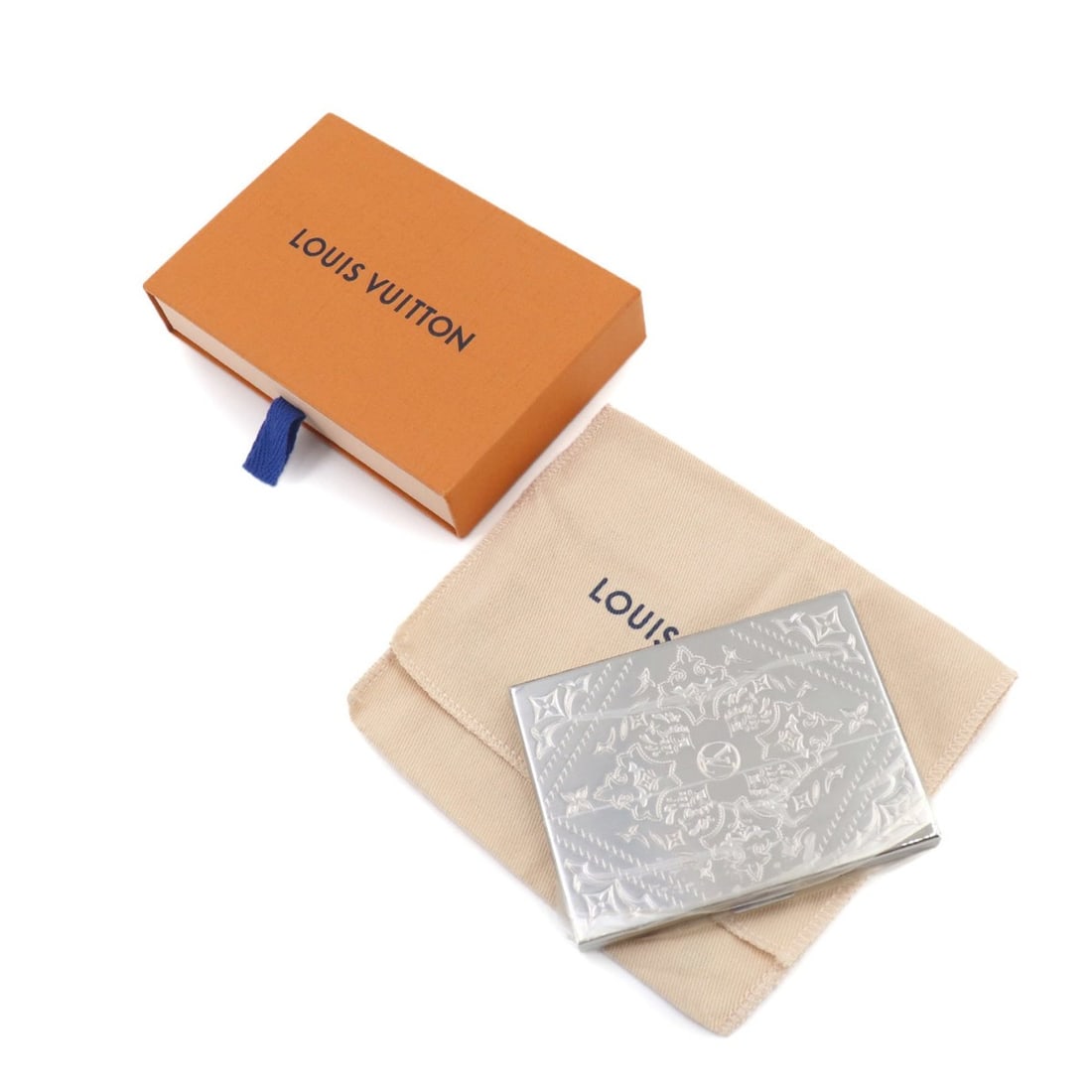 Louis Vuitton Cigarette Case (Silver) - 2