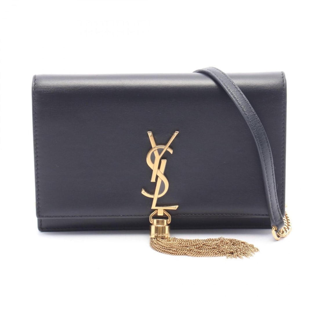 Yves Saint Laurent Saint Laurent Paris Kate Tassel Shoulder Bag Handbag Leather Women's Black 452159: --- Catalog ---Category: SizeSize (HxWxD): 12cm x 18.5cm x 3cm / 4.72'' x 7.28'' x 1.18''Category: DesignType: Handbag, Shoulder bagColor: BlackGender: WomenMaterial: Leather Category: GeneralMPN: 452