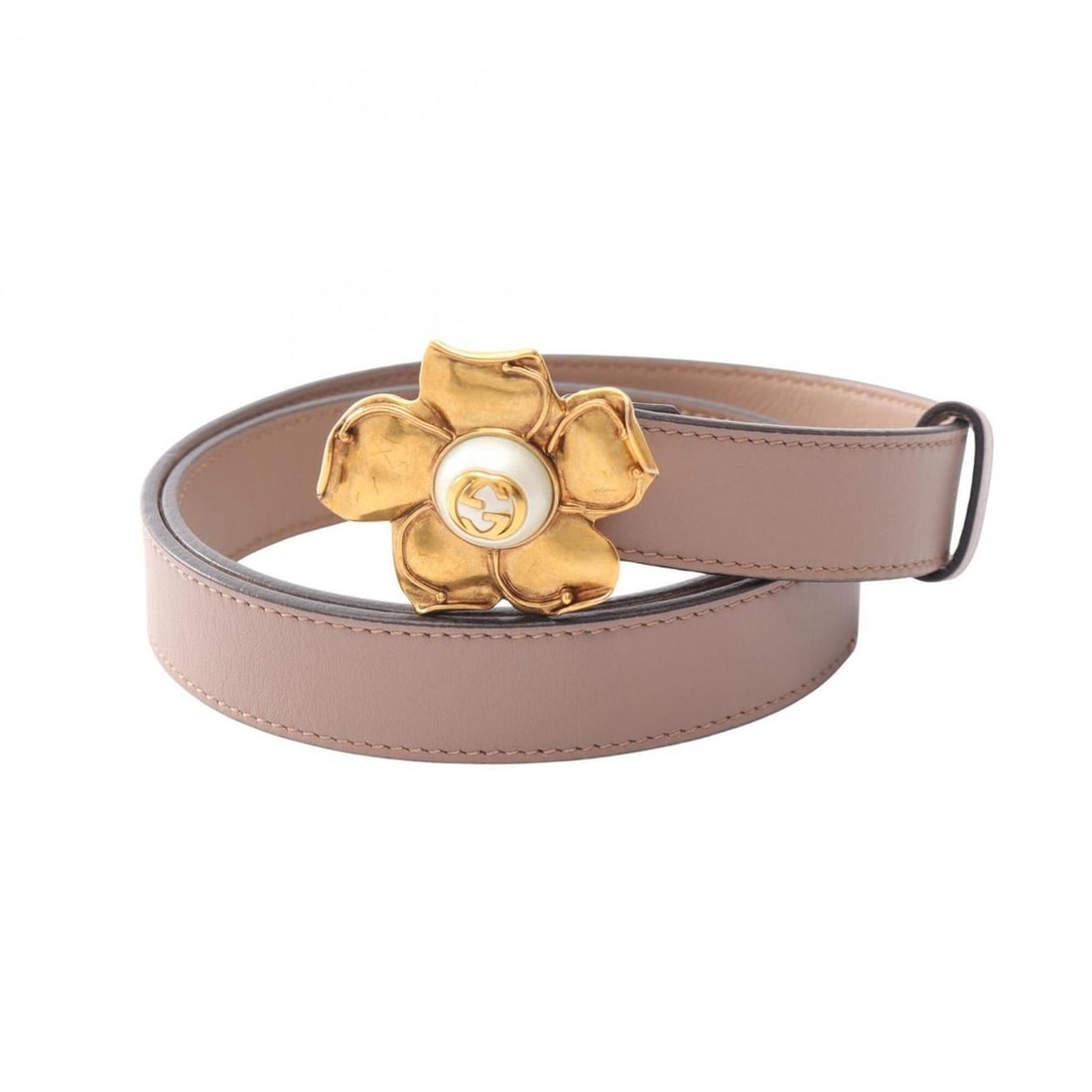 Gucci GUCCI Metal Flower Gold Hardware Leather Belt Women's Pink 431438: --- Catalog ---Category: SizeLength: 75cm - 85cm / 29.52'' - 33.46''Category: DesignType: Standard beltColor: PinkGender: WomenMaterial (Strap): Leather Category: GeneralMPN: 431438Brand: Gucci--- Ite