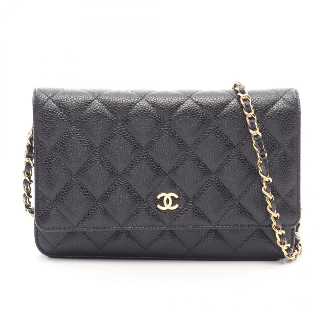 Chanel Matelassé Shoulder Bag/Handbag, Caviar Leather (Grained Calfskin), Women's, Black, AP0250: --- Catalog ---Category: SizeSize (HxWxD): 12cm x 19cm x 3.5cm / 4.72'' x 7.48'' x 1.37''Category: DesignType: Handbag, Shoulder bagColor: BlackGender: WomenMaterial: Grained Calfskin Category: Genera