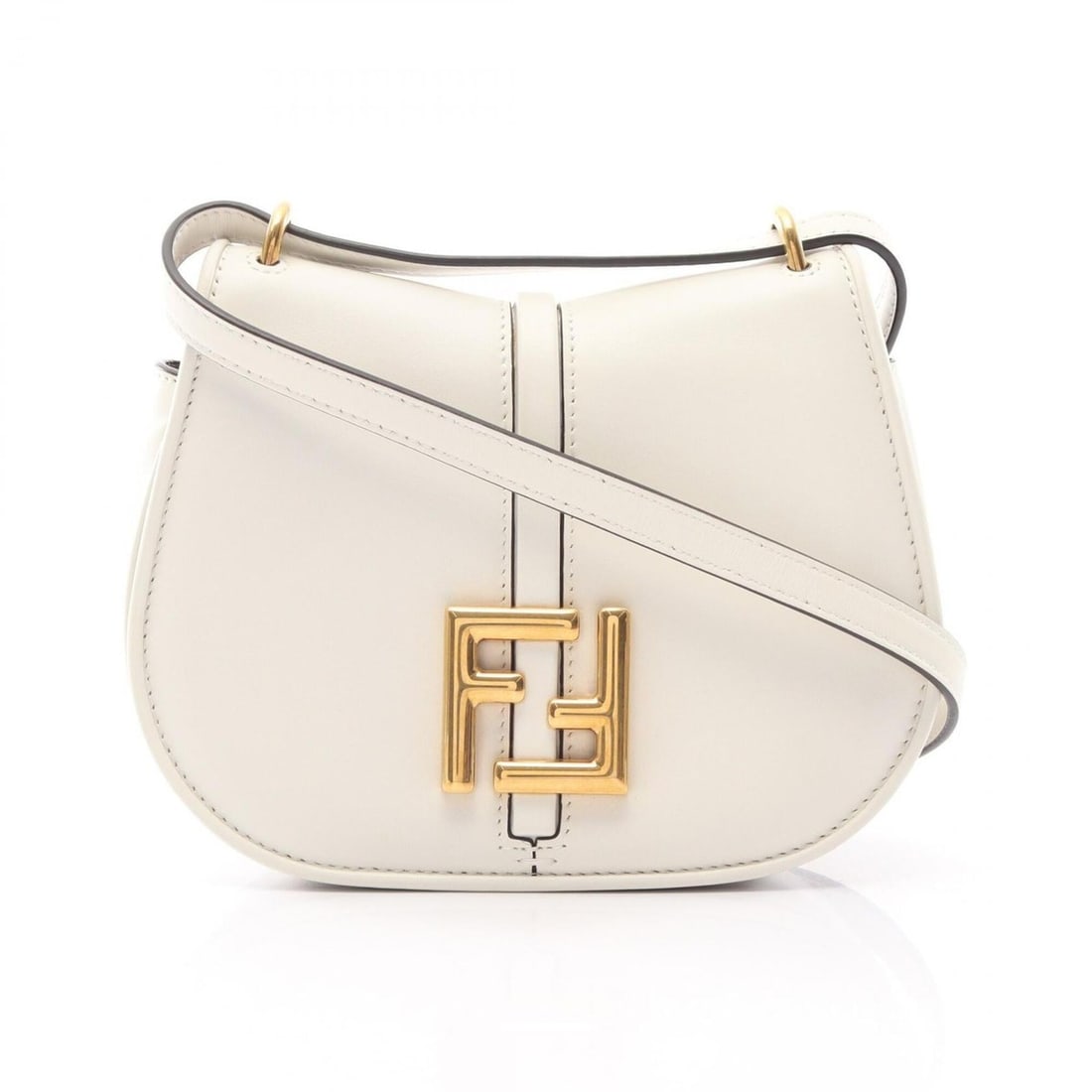 Fendi Camon Small Shoulder Bag Handbag Leather Women's White 8BS082 AQ0L F1550: --- Catalog ---Category: SizeSize (HxWxD): 15cm x 19cm x 5cm / 5.9'' x 7.48'' x 1.96''Category: DesignType: Handbag, Shoulder bagColor: WhiteGender: WomenMaterial: Leather Category: GeneralMPN: 8BS082