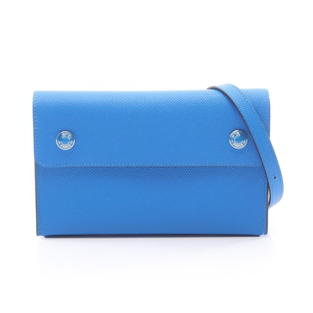 Hermes Snap To Go Shoulder Bag Handbag Leather Veau Epsom Women's Blue: --- Catalog ---Category: SizeSize (HxWxD): 11cm x 18cm x 3cm / 4.33'' x 7.08'' x 1.18''Category: DesignType: Handbag, Shoulder bagColor: BlueGender: WomenMaterial: Epsom leather Category: GeneralBrand