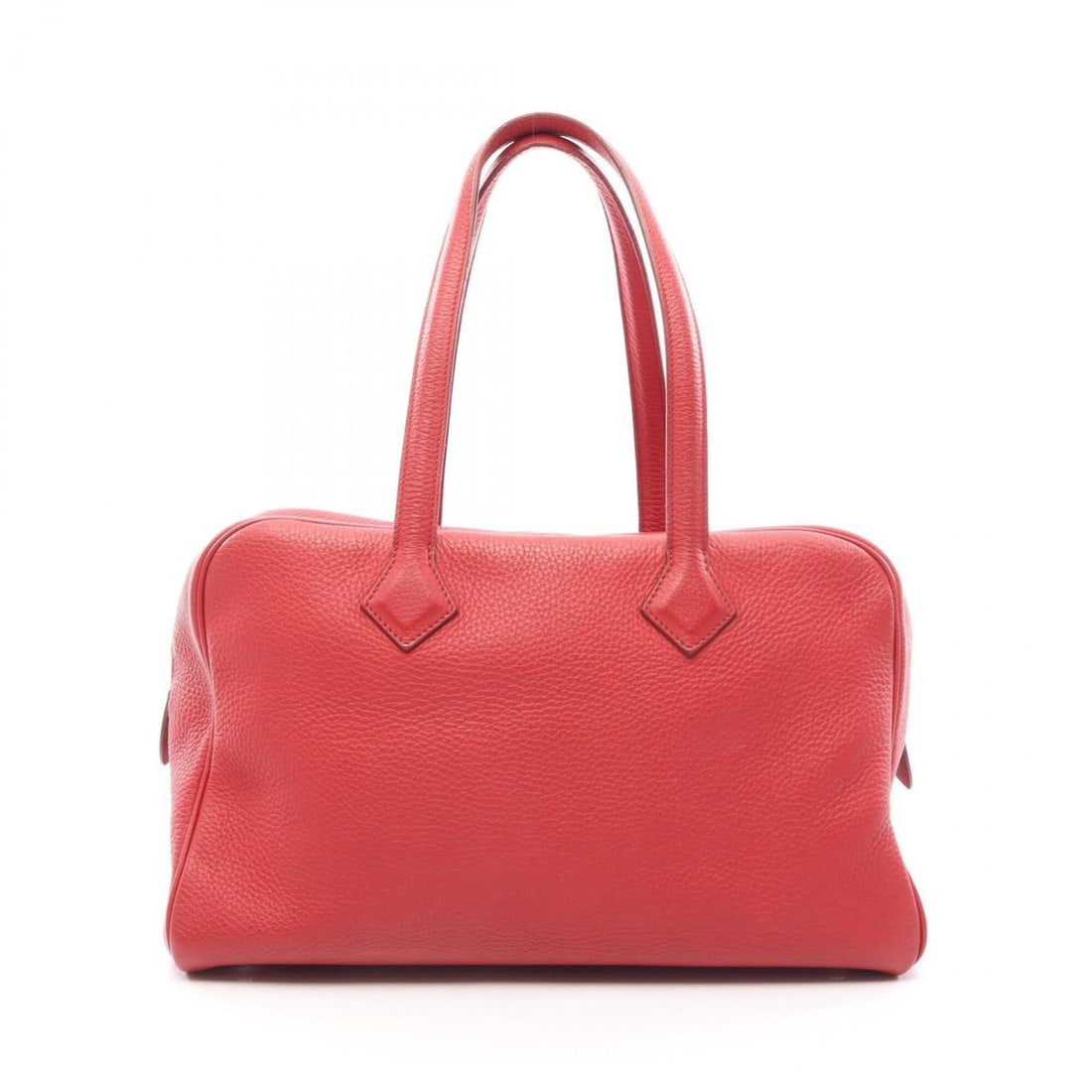 Hermes Victoria 35 2 Rouge Casaque Handbag, Taurillon Clemence Leather, Women's, Bordeaux Color, (1 of 13)