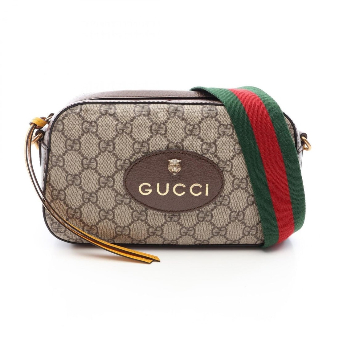 Gucci GG Supreme Neo Vintage Sherry Line Shoulder Bag/Handbag, Coated Canvas and Leather, Women's,: --- Catalog ---Category: SizeSize (HxWxD): 14.5cm x 24cm x 8cm / 5.7'' x 9.44'' x 3.14''Strap Length: 114cm / 44.88''Category: DesignType: Handbag, Shoulder bagColor: Beige, Brown, Multi-colorGender: 