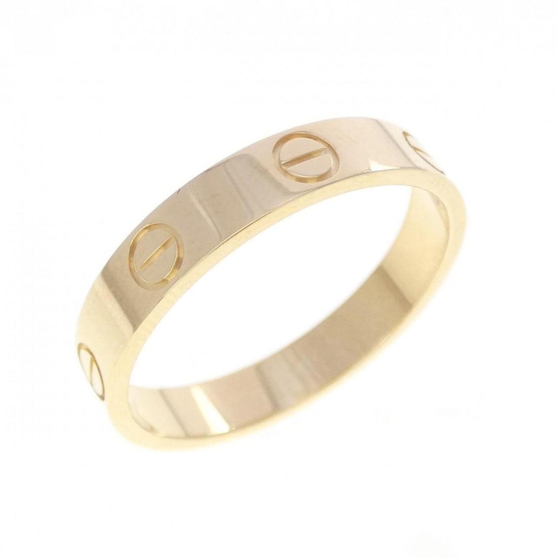 Cartier Mini Love Ring: --- Catalog ---Category: SizeUS Size: 8Brand Size: 56Category: DesignType: Band ringGender: WomenMaterial: Yellow gold (18K)Category: GeneralMPN: B4085000Brand: Cartier--- Item List ---Section: