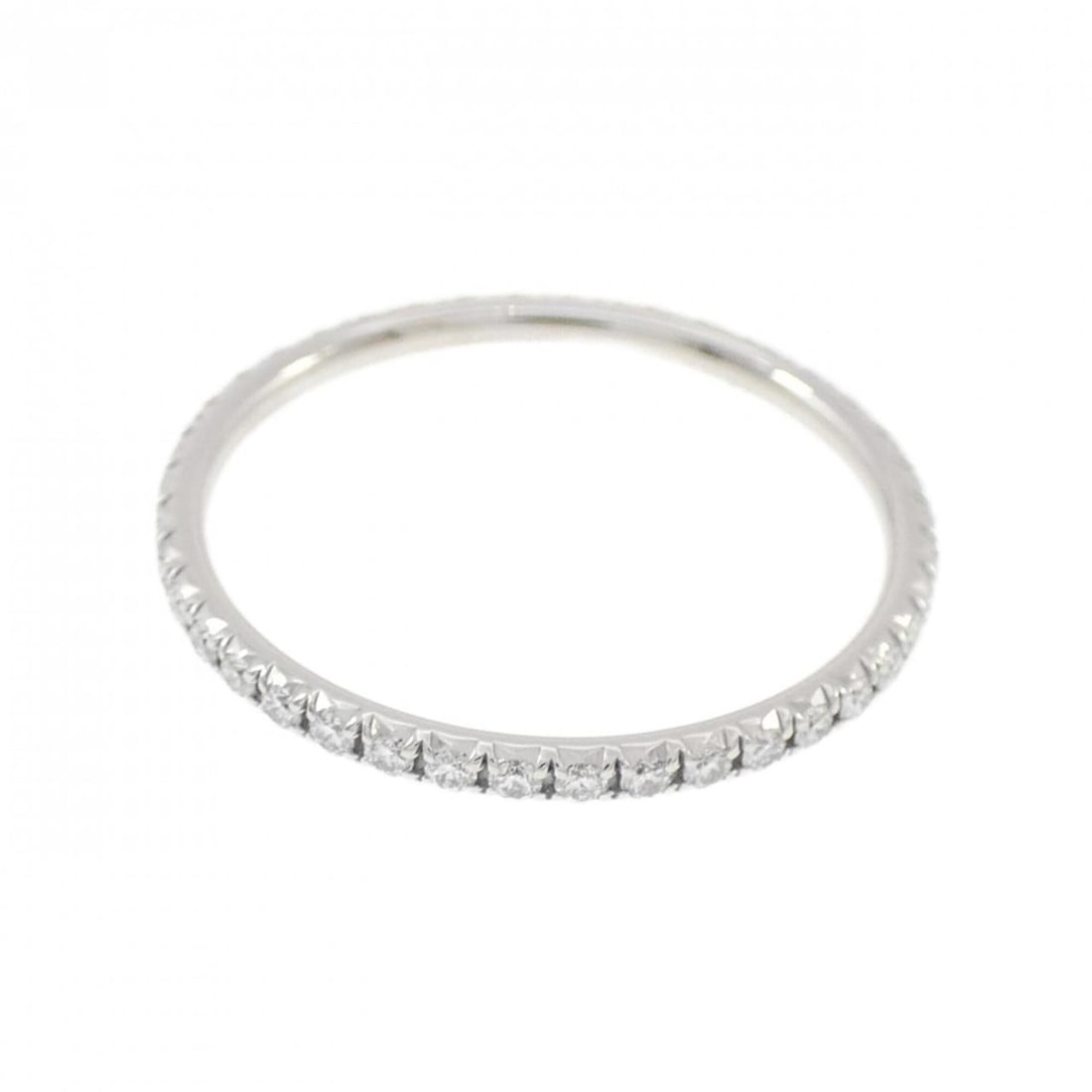 Tiffany Metro Ring 0.20CT: --- Catalog ---Category: SizeJP Size: 10.0US Size: 5.5Category: DesignType: Band ringStone: DiamondGender: WomenMaterial: Platinum 950Category: GeneralBrand: Tiffany--- Item List ---Section: