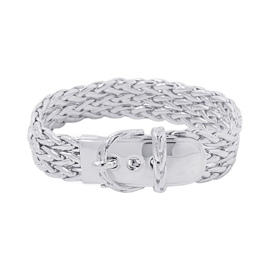 Hermes Bracelet Boucles Sellier Diane 3-strand SV925 Silver HERMES Chaine d'Ancre: --- Catalog ---Category: SizeWidth: 1.9cm / 0.74''Length: 16.5cm - 17.5cm / 6.49'' - 6.88''Weight: 58.1g / 2.04oz.Total Length: 20.5cm / 8.07''Category: DesignType: Charm braceletGender: WomenMaterial