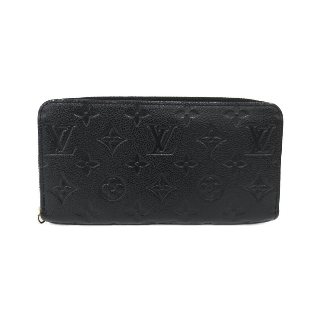 Louis Vuitton Monogram Empreinte Zippy Wallet M61864: --- Catalog ---Category: SizeSize (HxWxD): 11cm x 20cm x 3cm / 4.33'' x 7.87'' x 1.18''Category: DesignType: Long wallet (bi-fold)Color: BlackGender: Men,WomenMaterial: Leather Leather/Fur Type: Calfs