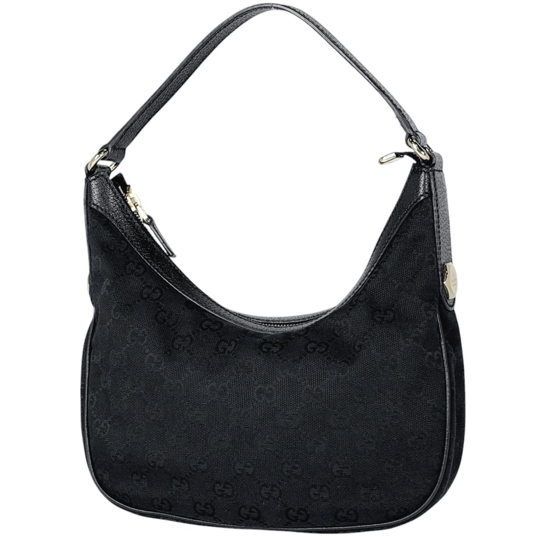 Gucci GG pattern shoulder bag, canvas, black, 154395, women's.: --- Catalog ---Category: SizeSize (HxWxD): 15cm x 23cm x 4.5cm / 5.9'' x 9.05'' x 1.77''Category: DesignType: Shoulder bagColor: BlackGender: WomenMaterial: GG canvas , Leather Category: GeneralMPN: 1