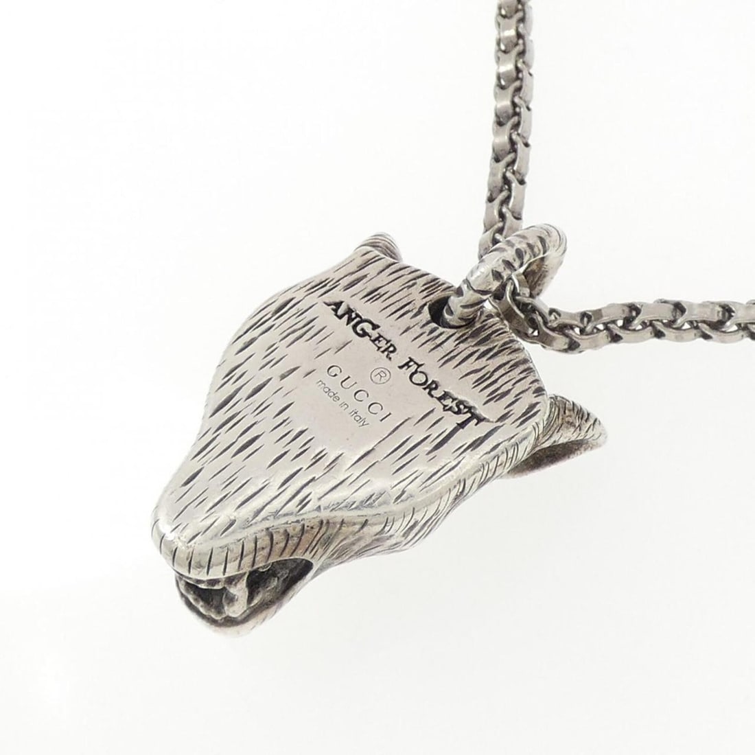 Gucci Wolf Head Necklace - 4