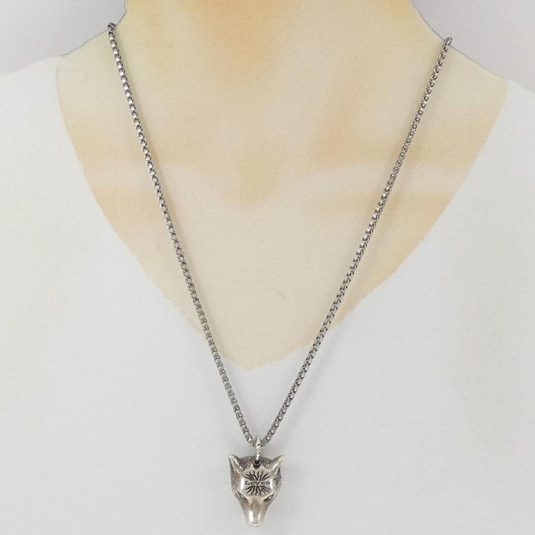 Gucci Wolf Head Necklace - 6
