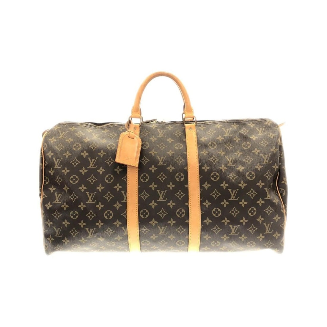 Louis Vuitton Monogram Keepall 50cm M41426 Boston Bag: --- Catalog ---Category: SizeSize (HxWxD): 29cm x 56cm x 24.5cm / 11.41'' x 22.04'' x 9.64''Category: DesignType: Boston bagColor: BrownGender: Women,MenMaterial: Coated canvas Category: GeneralMPN: