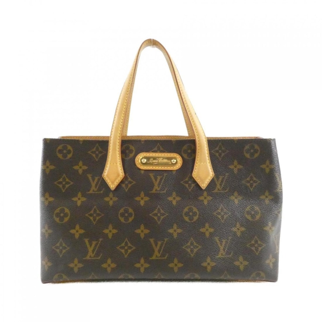 Louis Vuitton Monogram Wilshire PM M40595 Handbag: --- Catalog ---Category: SizeSize (HxWxD): 18cm x 30cm x 11cm / 7.08'' x 11.81'' x 4.33''Category: DesignType: HandbagColor: BrownGender: WomenMaterial: Coated canvas Category: GeneralMPN: M40595Brand