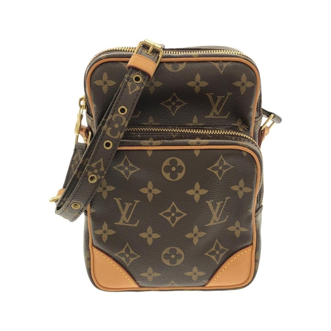 Louis Vuitton Monogram Amazon M45236 Shoulder Bag: --- Catalog ---Category: SizeSize (HxWxD): 21cm x 15cm x 8.5cm / 8.26'' x 5.9'' x 3.34''Category: DesignType: Shoulder bagColor: BrownGender: Women,MenMaterial: Coated canvas Category: GeneralMPN: M45