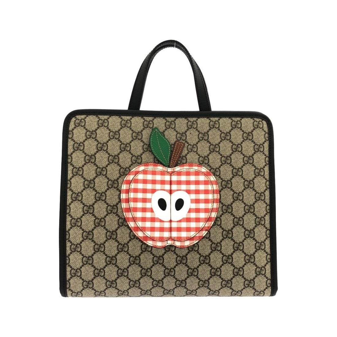 Gucci Children's 648797 HUHMN Handbag: --- Catalog ---Category: SizeSize (HxWxD): 26cm x 28cm x 10cm / 10.23'' x 11.02'' x 3.93''Category: DesignType: HandbagColor: Beige, BlackGender: Women,MenMaterial: GG Supreme , Canvas Category: