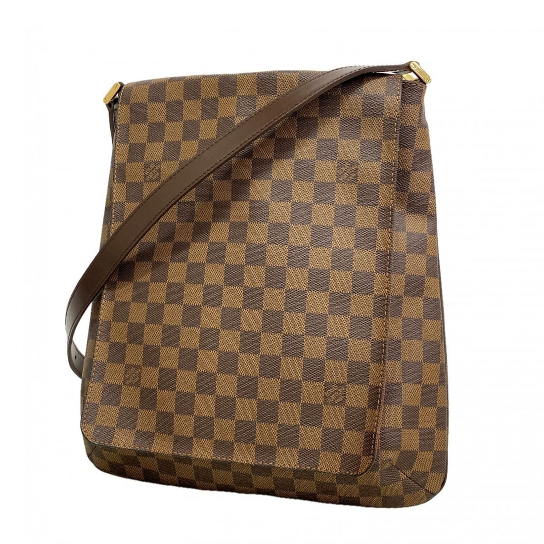 Louis Vuitton Damier Musette Shoulder Bag N51302 Ebene Women's (1 of 10)