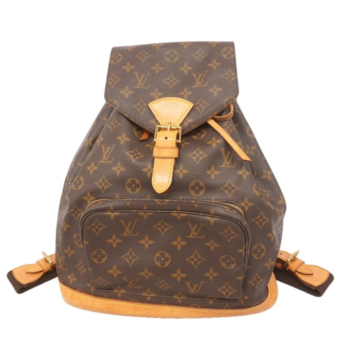 Louis Vuitton Monogram Montsouris GM Backpack/Daypack M51135 Brown (Women's) (1 of 12)