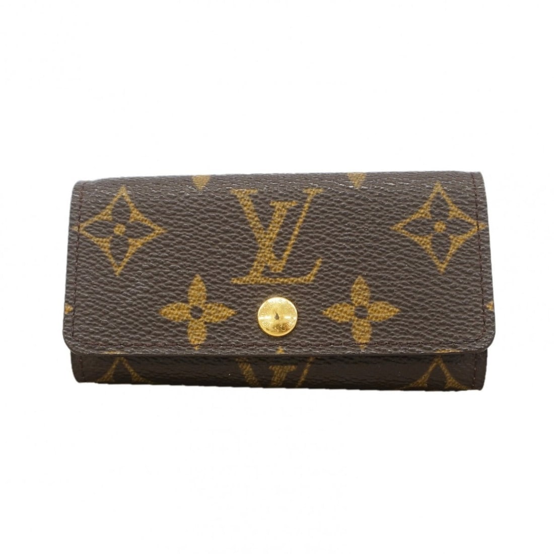 Louis Vuitton Accessory Key Case Monogram Multicles 4 M69517 Brown Men's Women's (1 of 8)