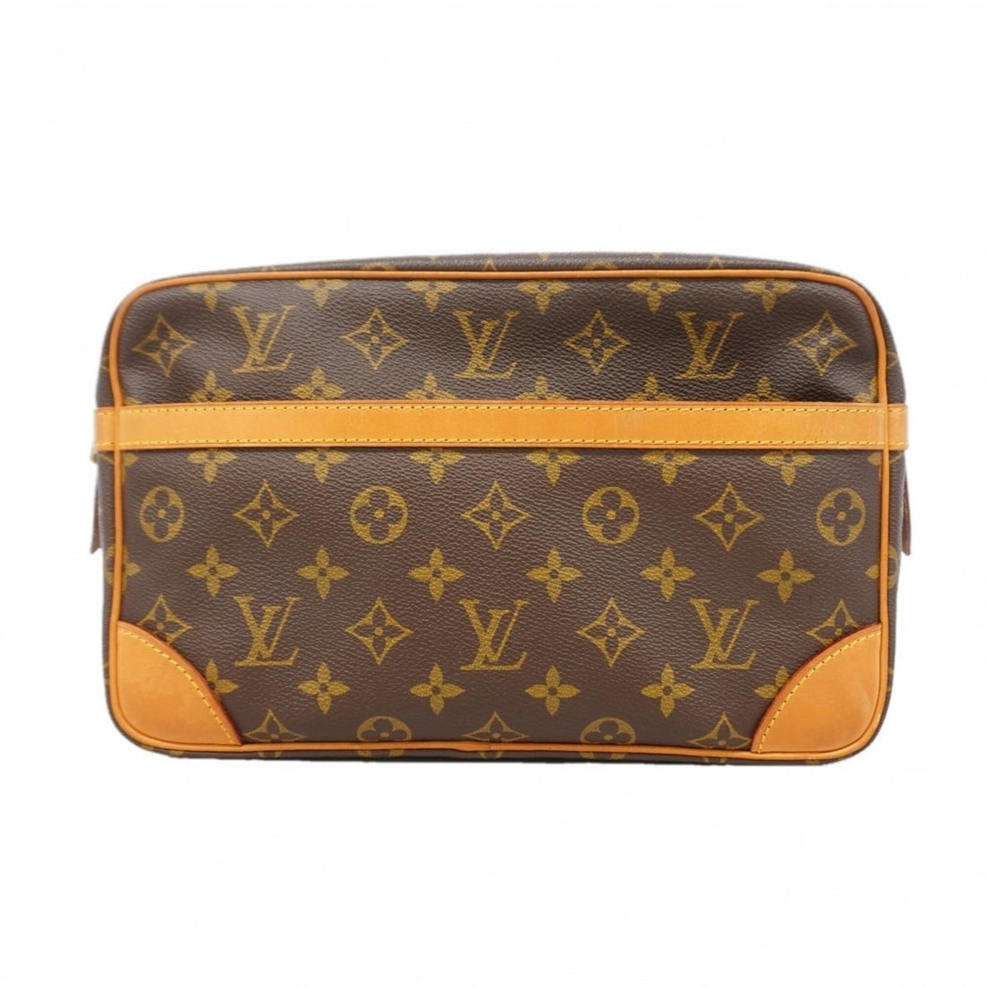 Louis Vuitton Monogram Compiegne 28 Clutch Bag M51845 Brown (Men's/Women's): --- Catalog ---Category: SizeSize (HxWxD): 17cm x 28cm x 6.5cm / 6.69'' x 11.02'' x 2.55''Category: DesignType: Clutch bagColor: BrownGender: Men,WomenCategory: GeneralMPN: M51845Brand: Louis Vuitton-
