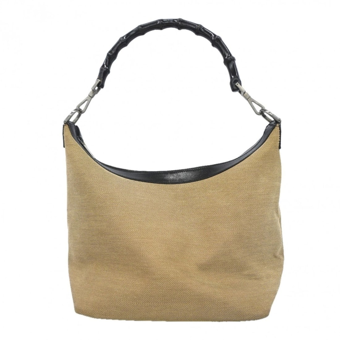Gucci Bamboo Handbag 000 0531 Canvas Black Women's: --- Catalog ---Category: SizeSize (HxWxD): 21cm x 23.5cm x 15cm / 8.26'' x 9.25'' x 5.9''Category: DesignType: HandbagColor: BlackGender: WomenMaterial: Canvas Hardware Color: SilverCategory: GeneralM