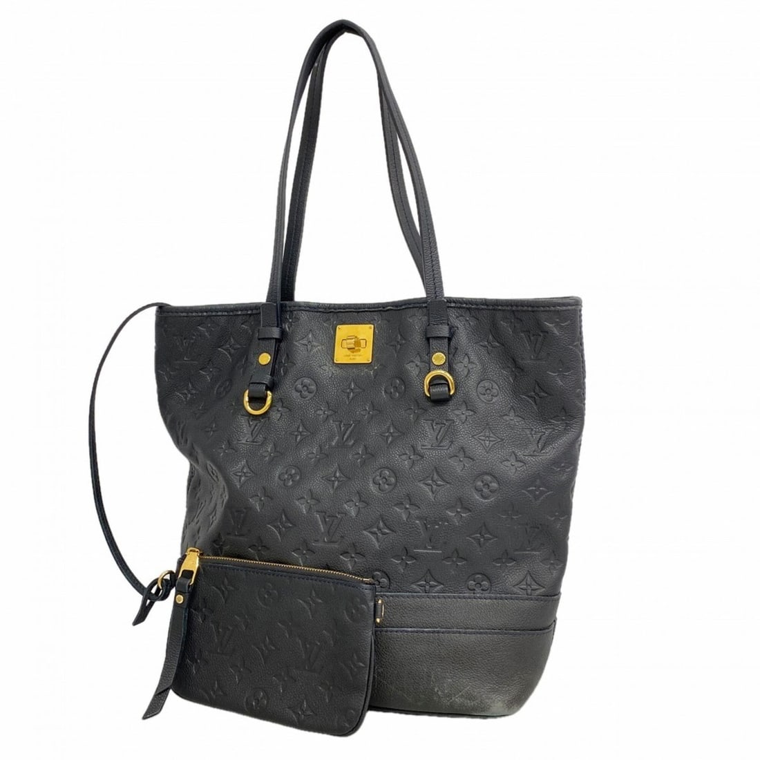 Louis Vuitton Monogram Empreinte Citadine PM Tote Bag M40517 Infini Ladies: --- Catalog ---Category: SizeSize (HxWxD): 33.5cm x 28cm x 14.5cm / 13.18'' x 11.02'' x 5.7''Category: DesignType: Tote bagColor: InfiniGender: WomenCategory: GeneralMPN: M40517Brand: Louis Vuitton---