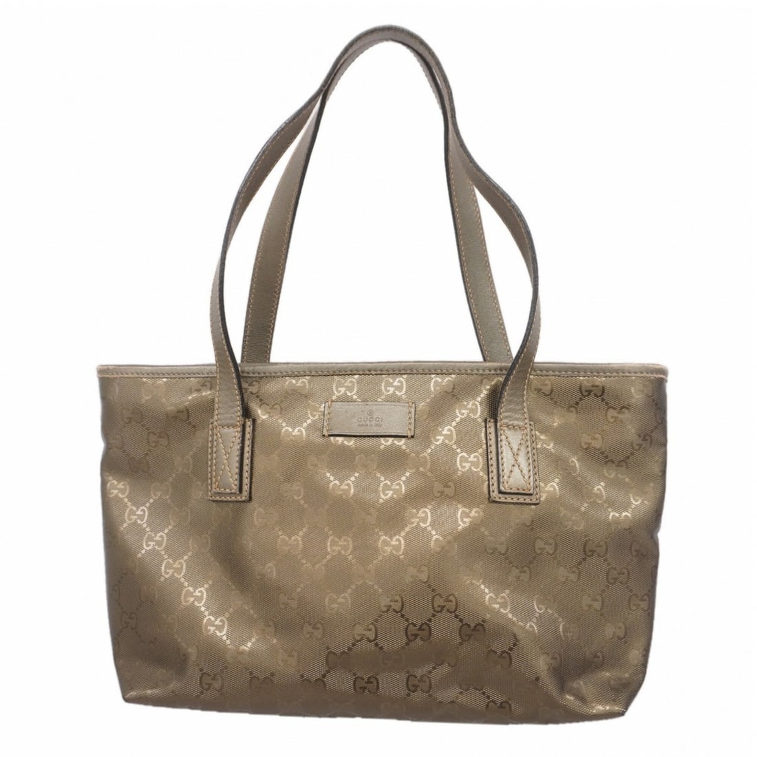 Gucci GG Imprime Tote Bag 211138 Leather Gray Women's: --- Catalog ---Category: SizeSize (HxWxD): 21cm x 29cm x 9cm / 8.26'' x 11.41'' x 3.54''Category: DesignType: Tote bagColor: GrayGender: WomenMaterial: Leather Hardware Color: SilverCategory: GeneralM