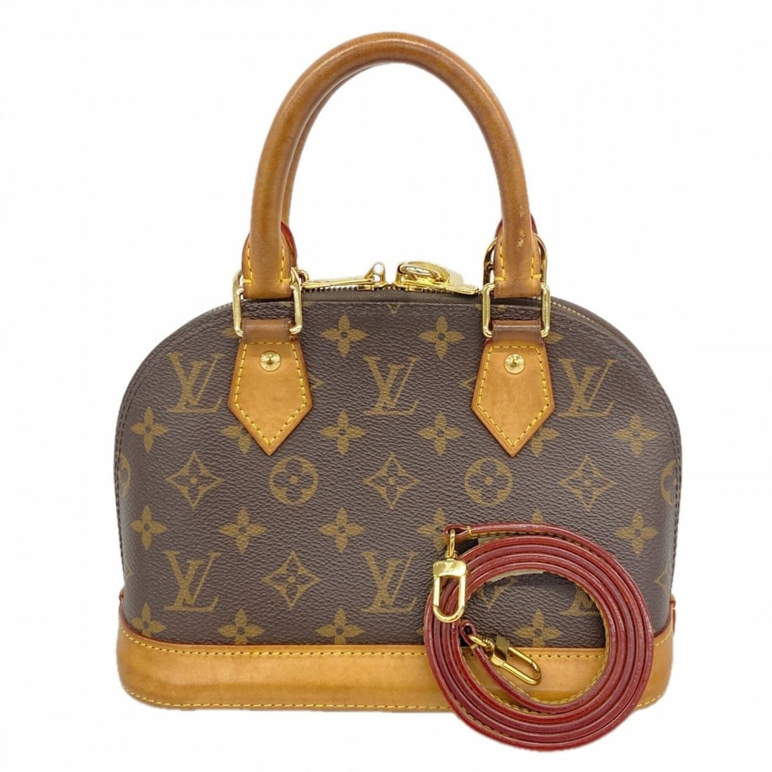 Louis Vuitton Alma BB Monogram Handbag M53152 Brown 2-way bag for women: --- Catalog ---Category: SizeSize (HxWxD): 16.5cm x 23cm x 11cm / 6.49'' x 9.05'' x 4.33''Category: DesignType: HandbagColor: BrownGender: WomenCategory: GeneralMPN: M53152Brand: Louis Vuitton--- Item