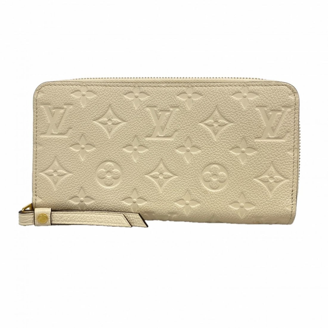 Louis Vuitton Monogram Empreinte Zippy Wallet M82212 Cream (Men's/Women's): --- Catalog ---Category: SizeSize (HxWxD): 11cm x 19.5cm x 2.5cm / 4.33'' x 7.67'' x 0.98''Category: DesignType: Long wallet (bi-fold)Color: CreamGender: Men,WomenCategory: GeneralMPN: M82212Brand: Lo