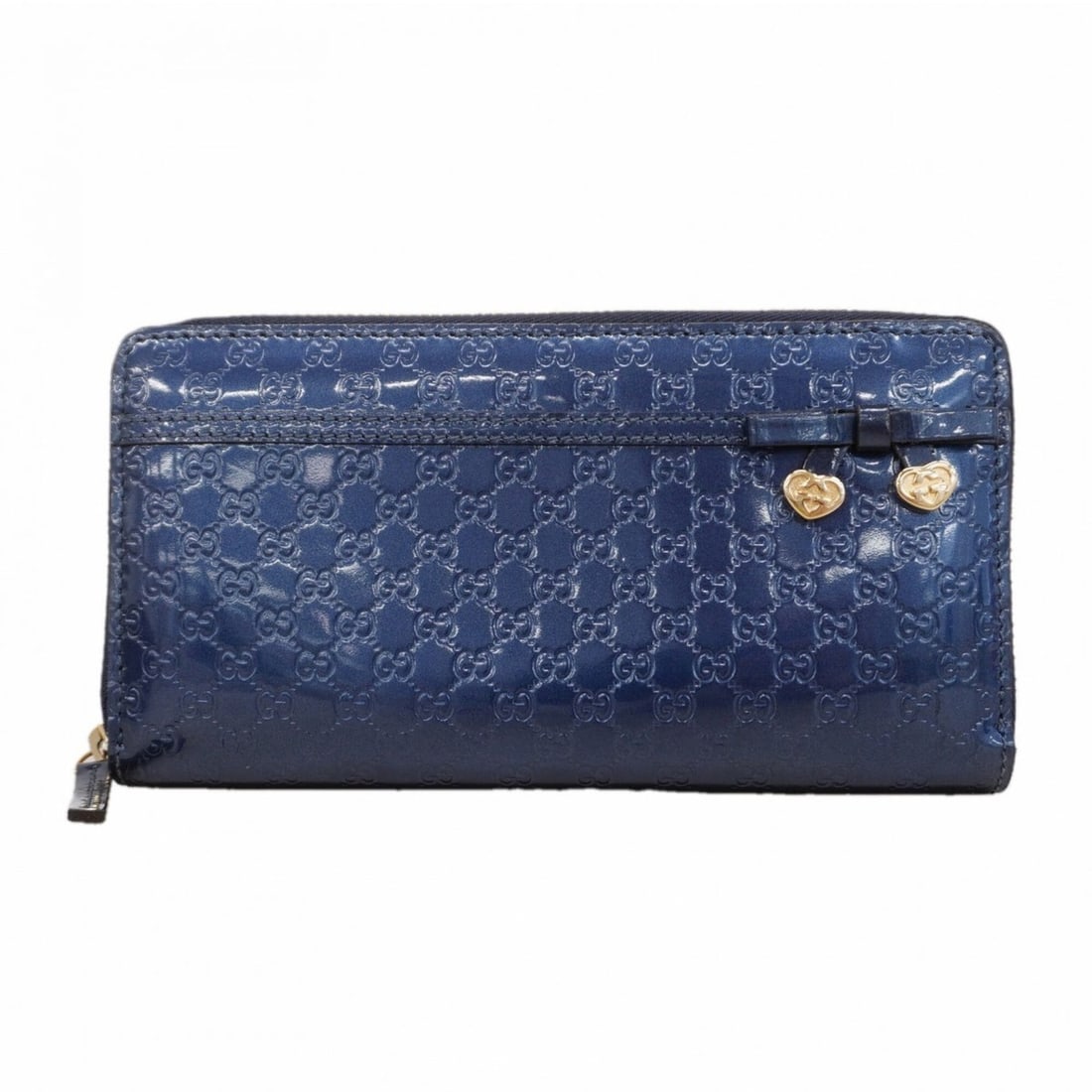 Gucci long wallet, Microguccissima 307997, enamel blue champagne, women's.: --- Catalog ---Category: SizeSize (HxWxD): 9.5cm x 19cm x 2cm / 3.74'' x 7.48'' x 0.78''Category: DesignType: Long wallet (bi-fold)Color: BlueGender: WomenCategory: GeneralMPN: 307997Brand: Gucci--- I
