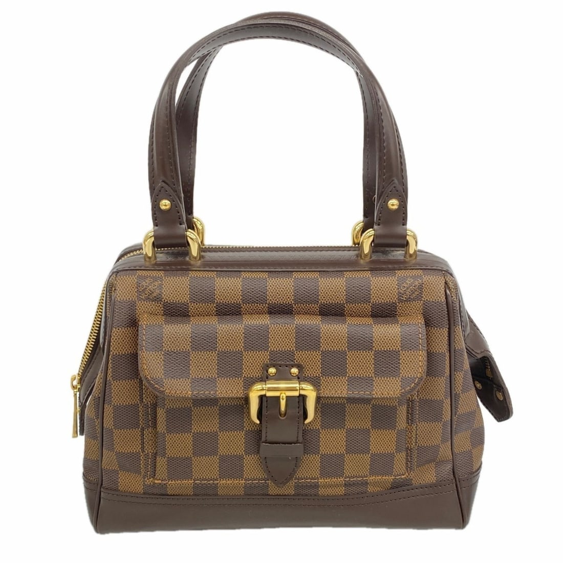Louis Vuitton Damier Knightsbridge Handbag N51201 Ebene Women's: --- Catalog ---Category: SizeSize (HxWxD): 18cm x 25cm x 15cm / 7.08'' x 9.84'' x 5.9''Category: DesignType: HandbagColor: EbeneGender: WomenCategory: GeneralMPN: N51201Brand: Louis Vuitton--- Item Li