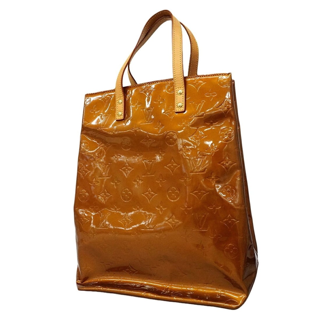 Louis Vuitton Vernis Lead MM Tote Bag M91143 Bronze (Women's): --- Catalog ---Category: SizeSize (HxWxD): 34cm x 25cm x 11cm / 13.38'' x 9.84'' x 4.33''Category: DesignType: Tote bagColor: BronzeGender: WomenCategory: GeneralMPN: M91143Brand: Louis Vuitton--- Ite