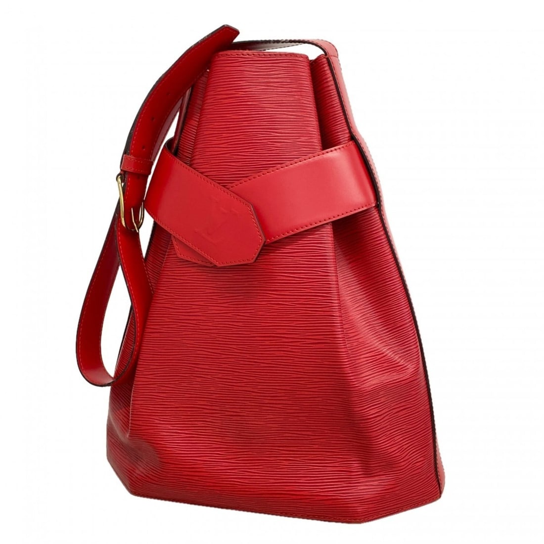 Louis Vuitton Epi Sac Depaule GM Shoulder Bag M80197 Castilian Red Women's (1 of 9)