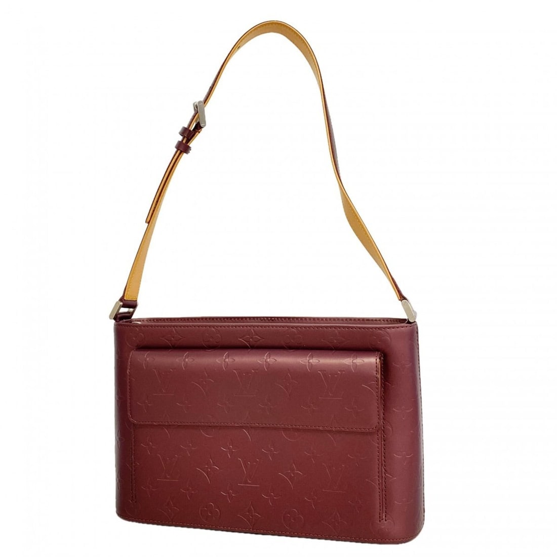 Louis Vuitton Monogram Mat Alston Shoulder Bag M55126 Violet (Women's): --- Catalog ---Category: SizeSize (HxWxD): 19cm x 29.5cm x 8cm / 7.48'' x 11.61'' x 3.14''Category: DesignType: Shoulder bagColor: VioletGender: WomenCategory: GeneralMPN: M55126Brand: Louis Vuitton--