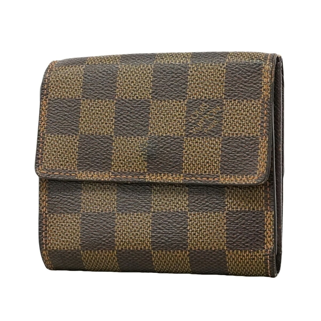 Louis Vuitton Damier Portemonnaie Tri-fold Wallet, N61652, Ebene, Ladies'. (1 of 11)