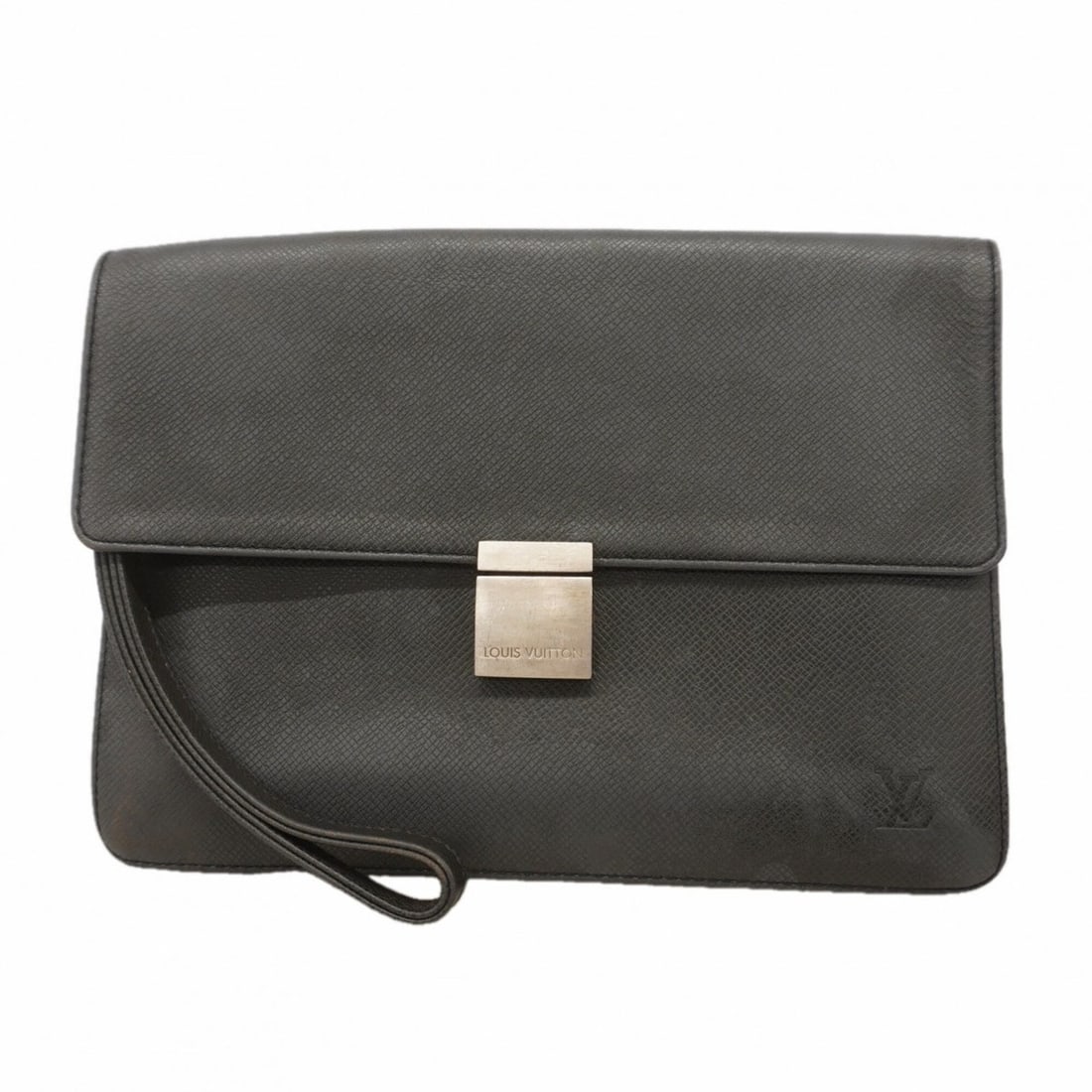 Louis Vuitton Taiga Selenga Clutch Bag M30782 Ardoise Men's: --- Catalog ---Category: SizeSize (HxWxD): 18.5cm x 26cm x 6cm / 7.28'' x 10.23'' x 2.36''Category: DesignType: Clutch bagColor: ArdoiseGender: MenCategory: GeneralMPN: M30782Brand: Louis Vuitton--- I