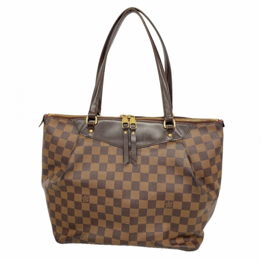 Louis Vuitton Damier Westminster GM Tote Bag N41103 Ebene (Women's): --- Catalog ---Category: SizeSize (HxWxD): 28cm x 30cm x 17cm / 11.02'' x 11.81'' x 6.69''Category: DesignType: Tote bagColor: EbeneGender: WomenCategory: GeneralMPN: N41103Brand: Louis Vuitton--- Ite