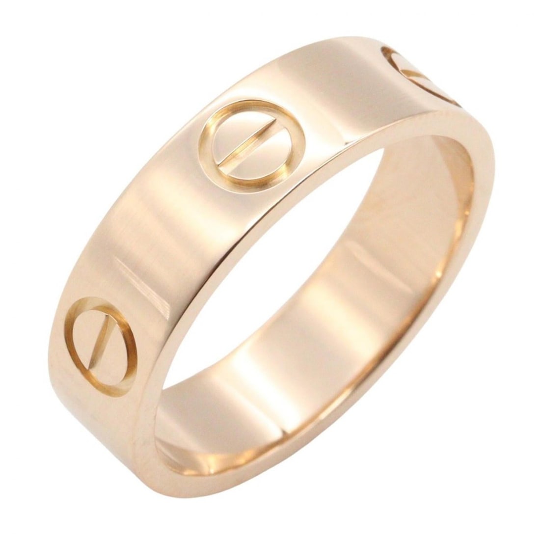Cartier Love Ring, 18K Pink Gold (PG), Women's Tone, B4084800: --- Catalog ---Category: SizeJP Size: 12US Size: 6.5Category: DesignType: Band ringColor: GoldGender: WomenMaterial: Pink gold (18K)Category: GeneralMPN: B4084800Brand: Cartier--- Item List ---Section